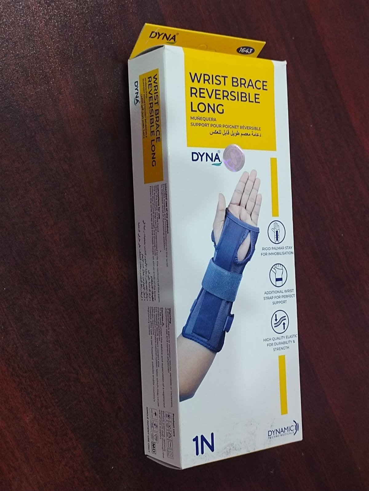 Wrist Brace Reversible (long)