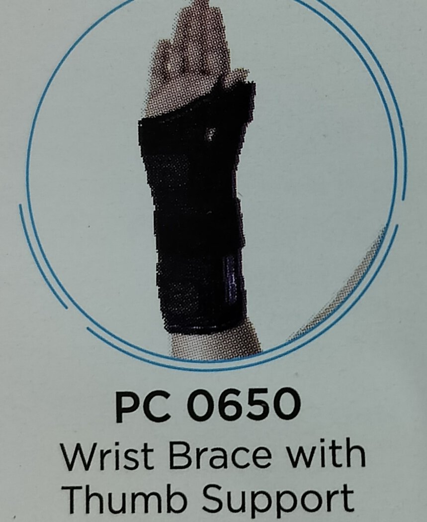 Wrist Braces with Thumb Support Right PC 0650