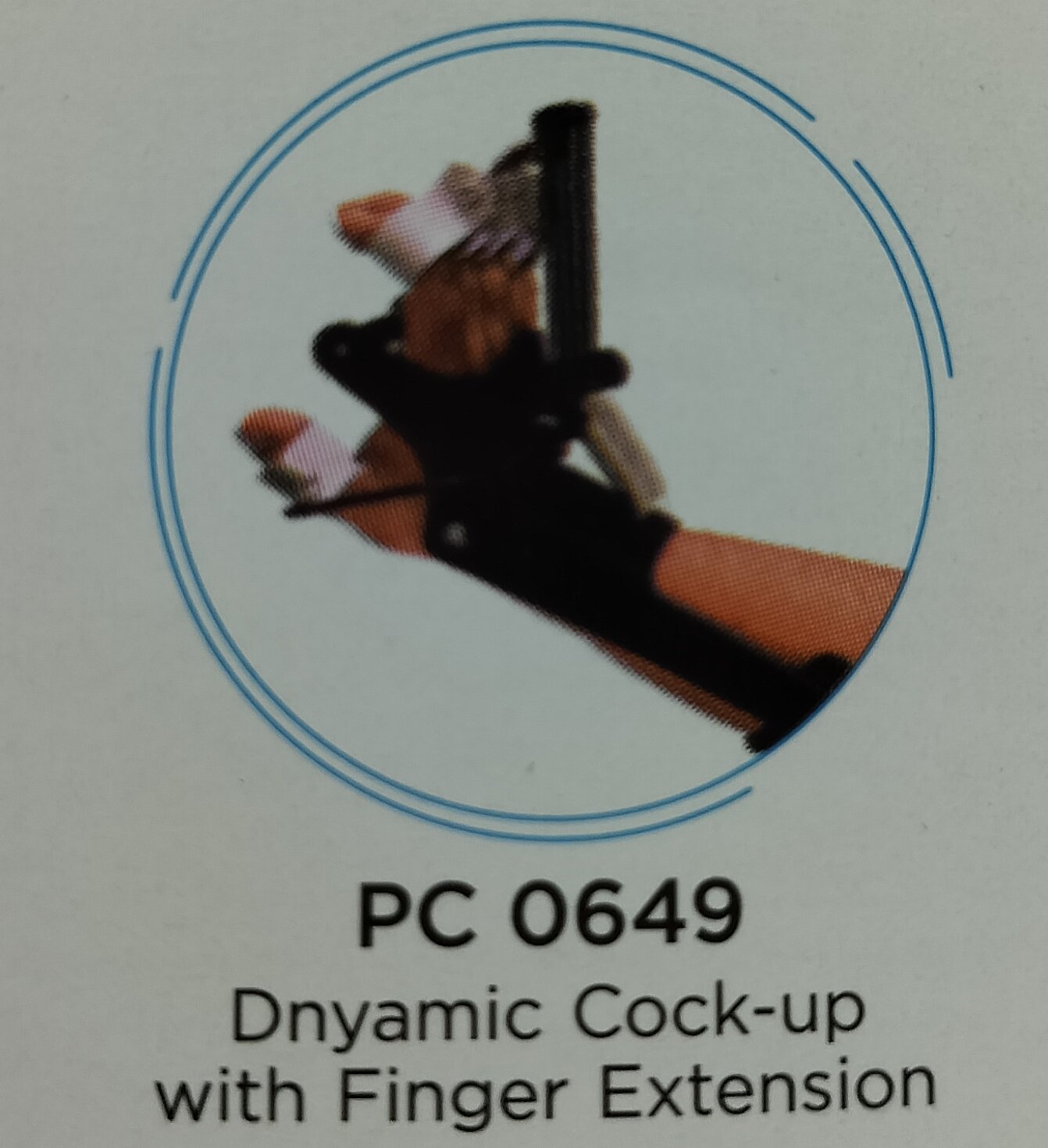 Dynamic Cock-up with Finger Extension PC 0649 Right