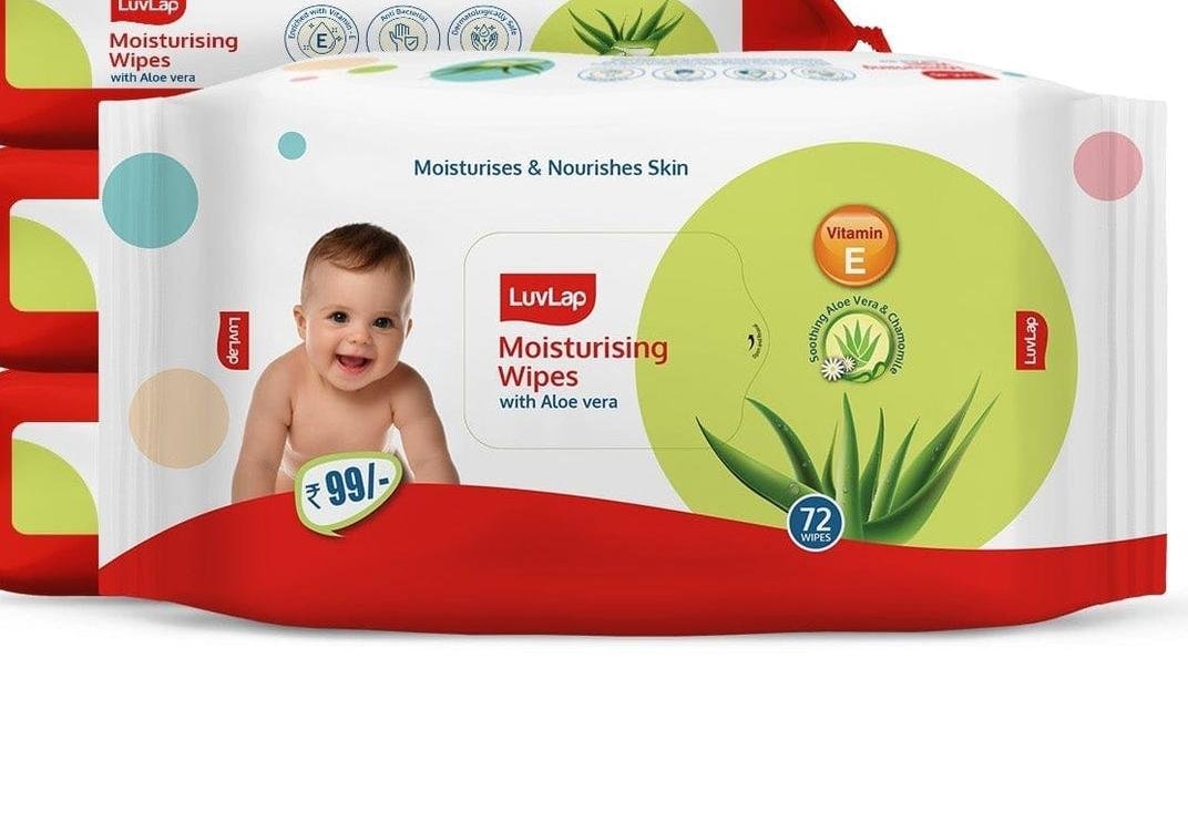 Luvlap mosisturing Wipes  24 pics