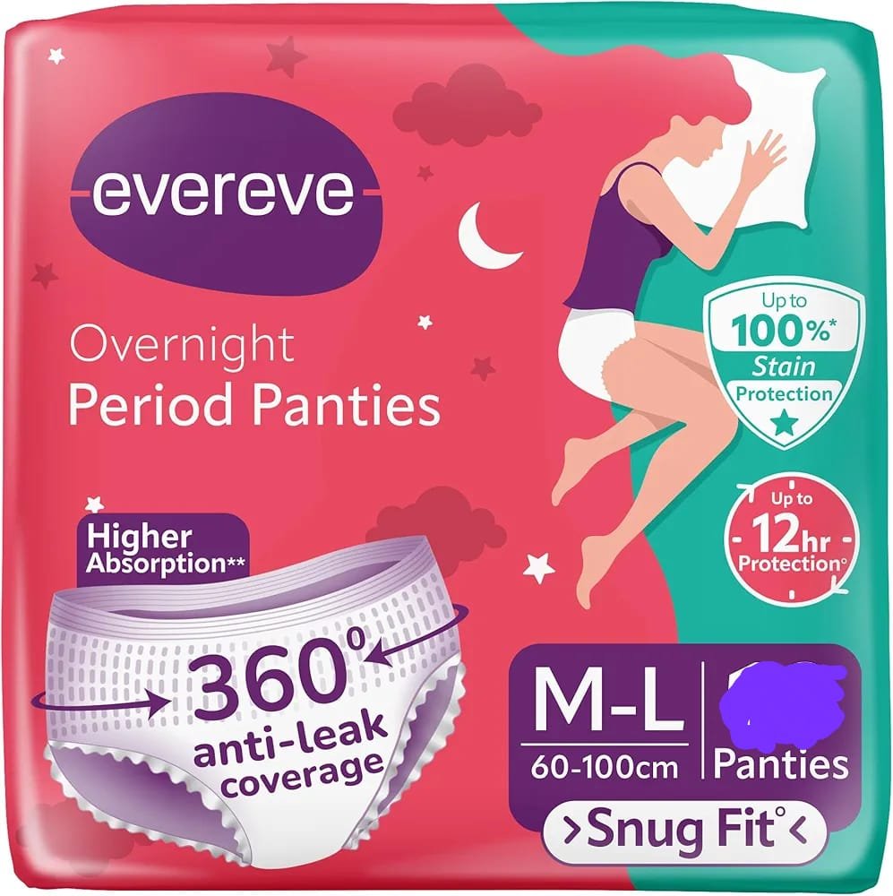 Evereve Overnight period panties (5 Set M-L)