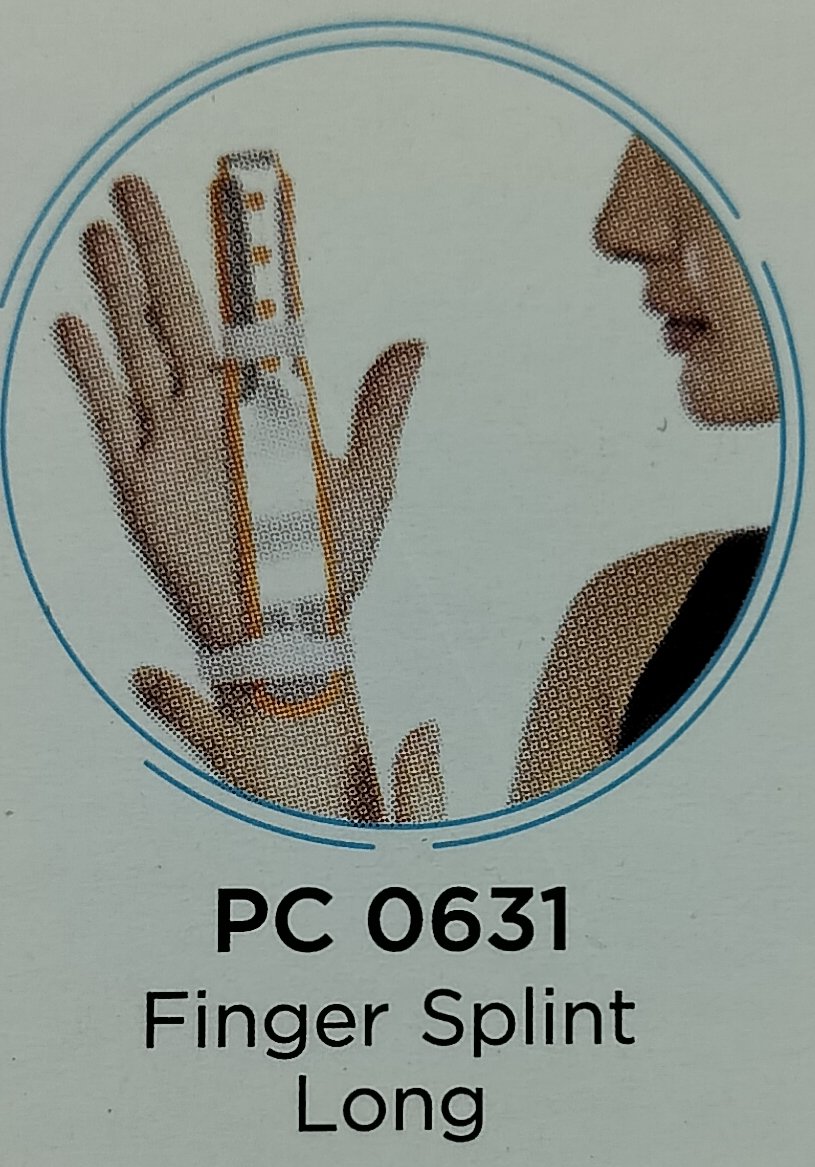 Finger Splint Long UNIVERSAL PC 0631