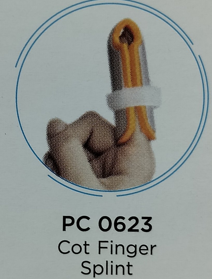 Cot Finger Splint UNIVERSAL PC 0623